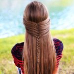 Reverse Hair Fall Hairstyles for Long Thin Hair
