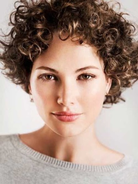 Ringlets for Thick Hair- Short hairstyles for thick hair