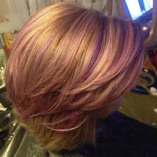 Rosewood Purple Highlights