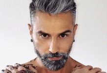 15 Flat Top Haircuts for Men Salt and Pepper Razored Flat-Top Flat Top Haircuts