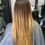 Shade of Blonde Ombre Straight Hair