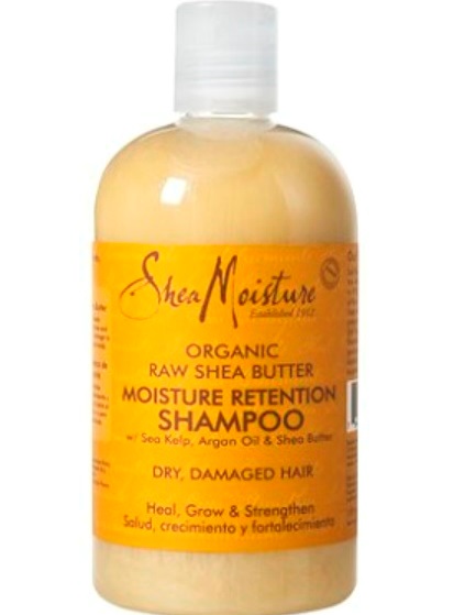 Shea Moisture Raw Shea Butter Moisture Retention Shampoo- Best shampoos for dry hair