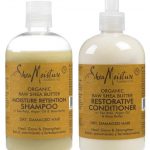 Shea Moisture Raw Shea Butter Moisture Retention Shampoo and Conditioner- Best shampoos and conditioners