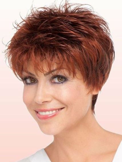 Short Feathery Look- Short haircuts for fine hair
