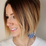 Short Hair with Ombre- Elegant hairstyles for thick hair