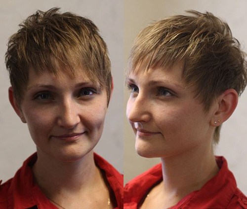 Short Haircut Spiky Haircuts