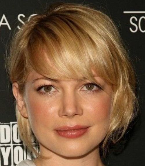 Short Shaggy Bob Short Hairstyles for Round Faces