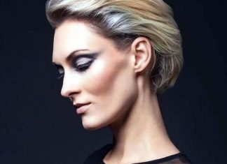 Different Shades of Grey Highlights (Silver and White) Short, Sleek and Sophisticated Grey Highlights