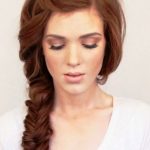 Side Braid- Elegant hairstyles for thick hair