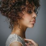 Simple Hairdo for Springy Natural Curls- Natural curly hairstyles