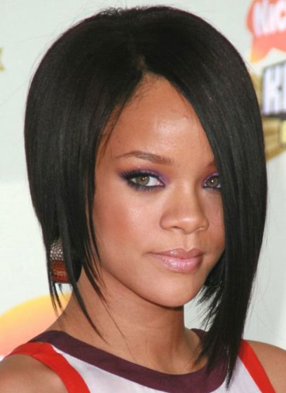 Sleek Angled Bob Haircuts