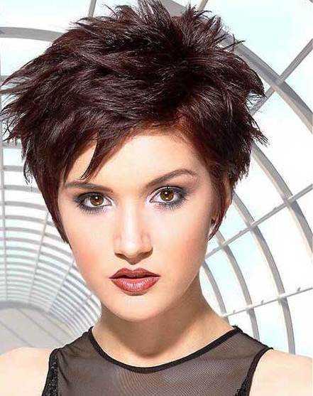 Spiky Hairstyle for Short Hair- Short hairstyles for thick hair