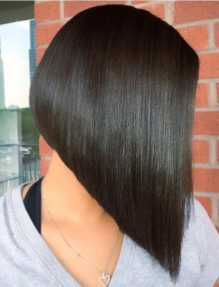 Steep Angled Bob Haircut- Angled Bob Haircuts