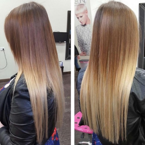 Straight Beauty Ombre Straight Hair
