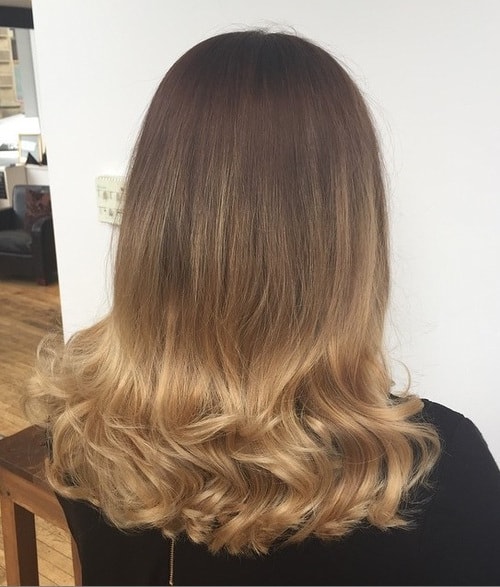 Subtle Ombre Ombre Straight Hair