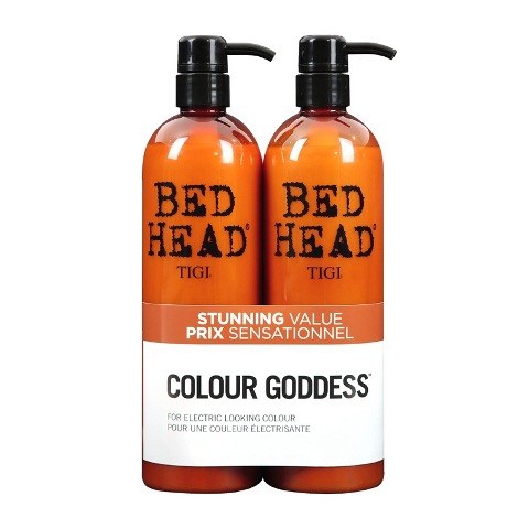 TIGI Bed Head Colour Goddess Oil-Infused Shampoo- Shampoos for Color Treated Hair