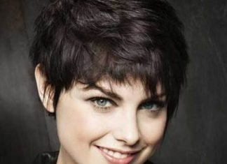 20 Pixie Haircuts for Thick Hair Textured Pixie Haircut with Bangs for Thick Hair- Pixie haircuts for thick hair