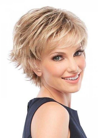 The Layered Hairstyle- Short hairstyles for thick hair