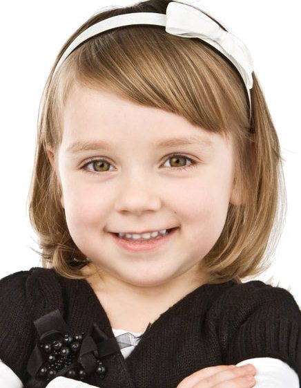 The Simple Hairstyle-Short Haircuts for Little Girls