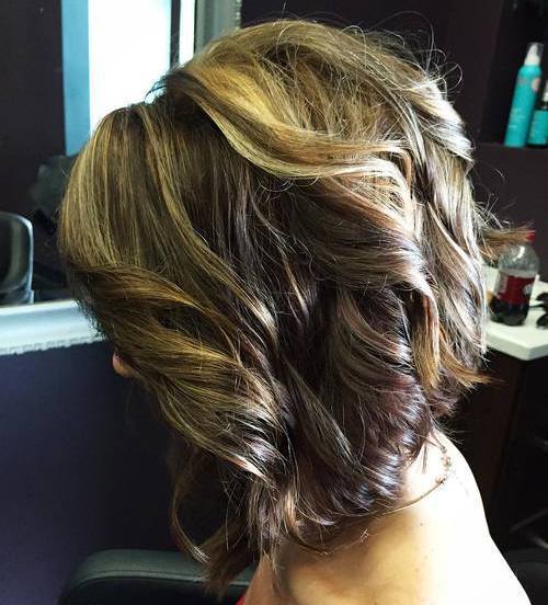 Tucked Away Curls Chunky Highlights