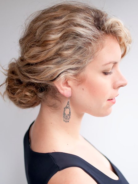 Twist and Bun- Natural curly hairstyles