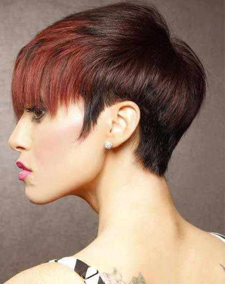 Two-Toned Hairstyle for Short Hair- Short Haircuts for Fine hair