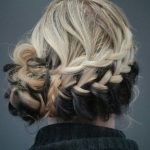 Unique Braided Bun with Two Shades- Hairstyles for Girls
