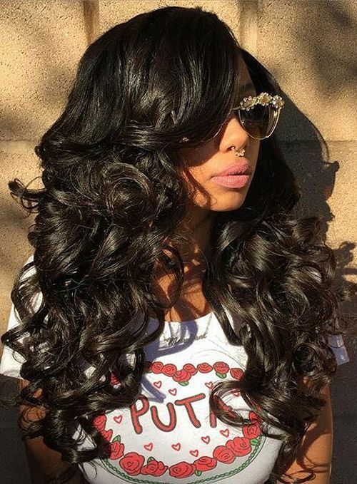 Red and Black Bob Sew-In Hairstyles