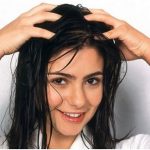massage almond oil for hair