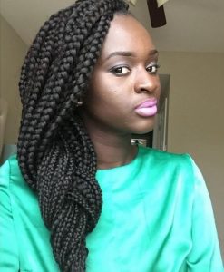 15 Elegant Big Box Braids