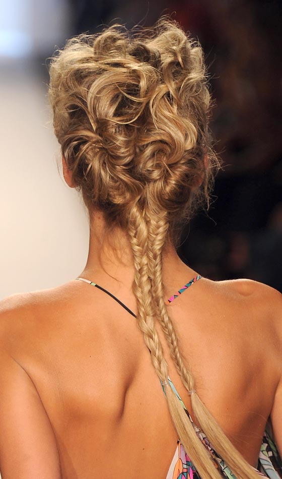 Conch Fish Tail Braid Hairstyles