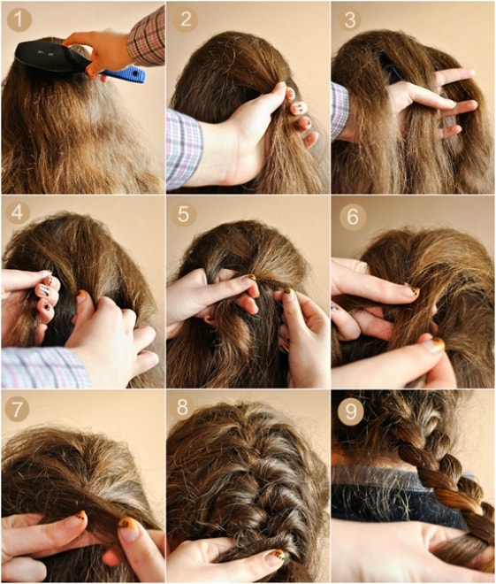 how to make a french braid