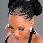 pigtail Box braids updo hairstyles