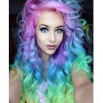 The Rainbow Look Pink Hairstyles
