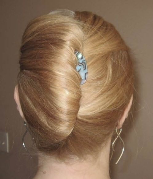 Sleek French Twist mother of the bride hairstyles