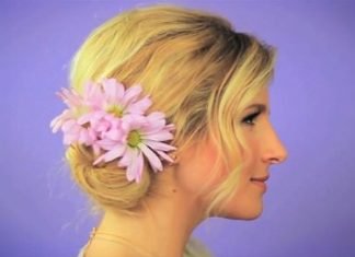 20 Ravishing Mother of the Bride Hairstyles Triple Flower Lower Bun mother of the bride hairstyles