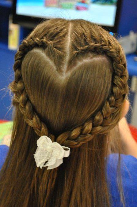 Fairy V Braid haircuts for teenage girls