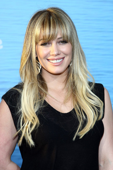 Bangs for Long Blonde Hairstyles