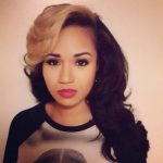 Colored Weave Bangs short weave hairstyles
