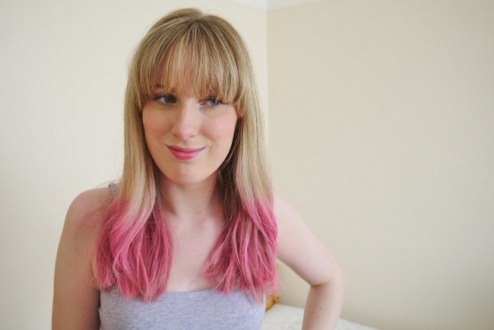  The Pink Color Dip Pink Hairstyles
