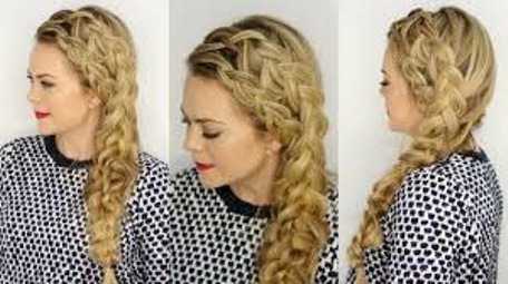  The Twins Side Braid Hairstyles