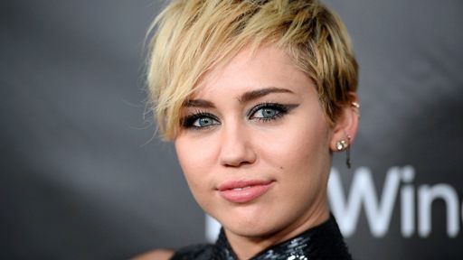 Pixie Cut with Elongated Fringe Miley Cyrus haircuts 