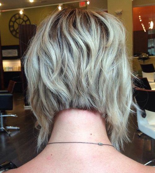  Inverted Layer Messy Bob hairstyles 