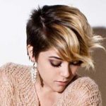 Try the Ombre Look wavy pixie cuts
