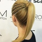 French Braids with a Ponytail haircuts for teenage girls