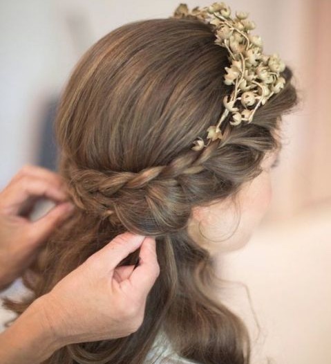 The Fairy Look Two French Braid Hairstyles