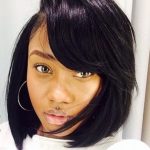 Side Swept Weave short weave hairstyles