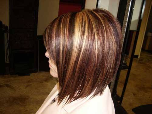 Highlighted Bob Long Bob Hairstyles