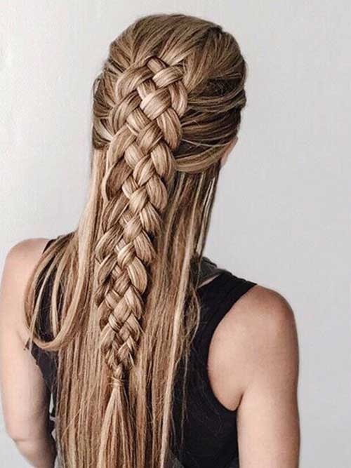  Double Braid for Long Hair Two French Braid Hairstyles 