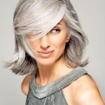 Grey Feathers grey hair trend